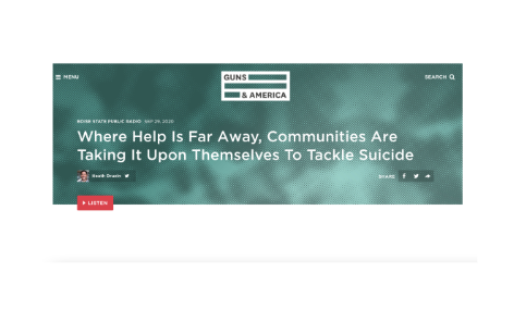 Where Help Is Far Away, Communities Are Taking It Upon Themselves To Tackle Suicide