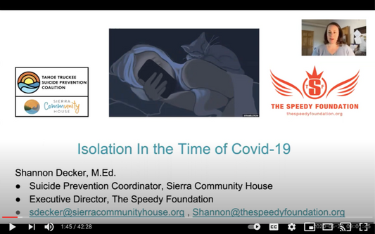 Coffee Talk - Isolation in the Time of Covid 19