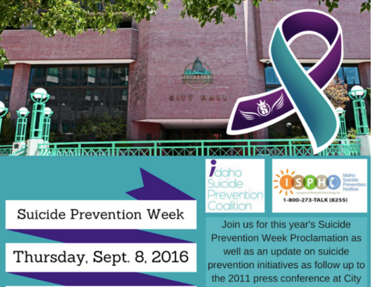 The Speedy Foundation and Mayor Bieter to Host Suicide Prevention Week News Conference