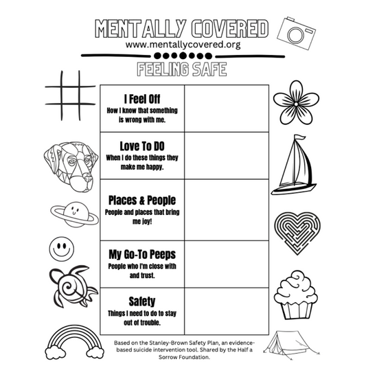 Safety Planning Activity for School-aged Child