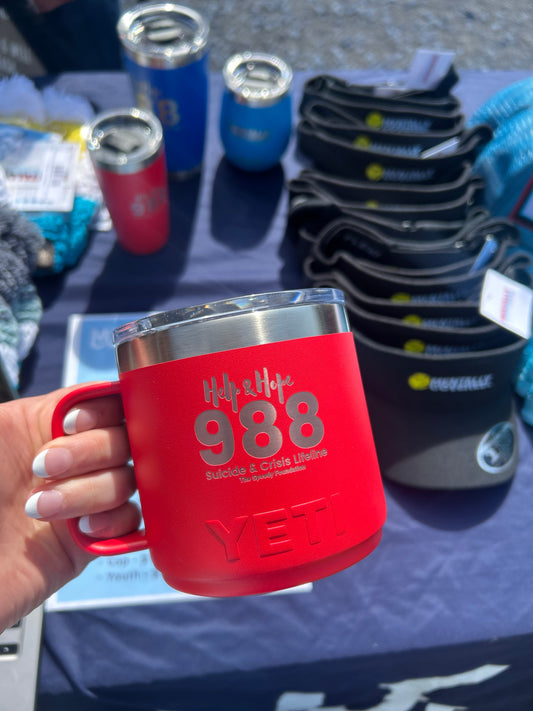 Red Yeti Coffee Mug - 14oz