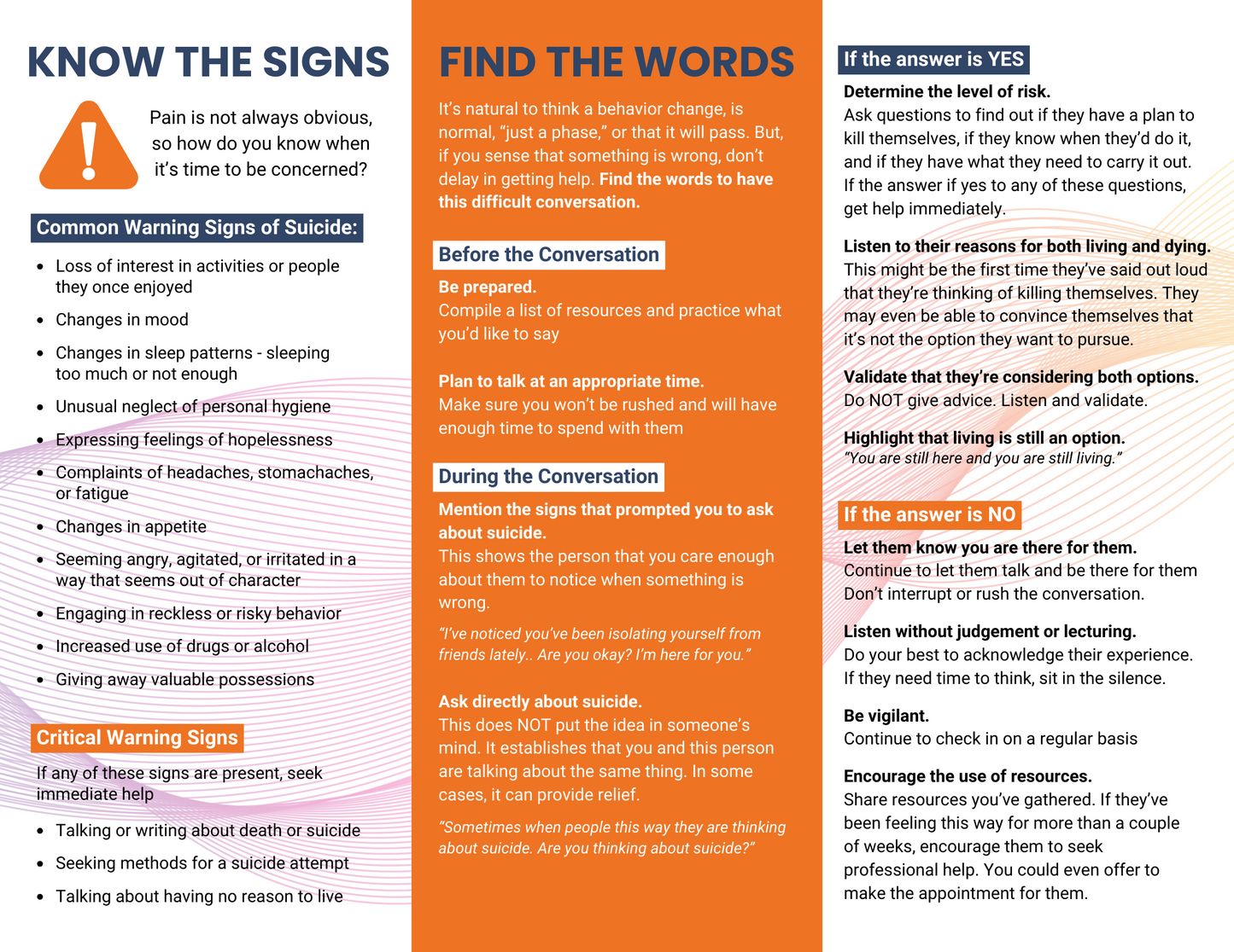 Suicide Prevention for LGBTQ+ Members