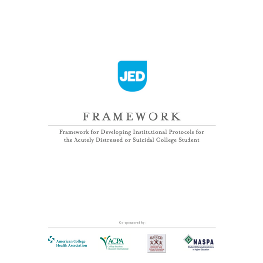 Framework for Developing Institutional Protocols for the Acutely Distressed or Suicidal College Student