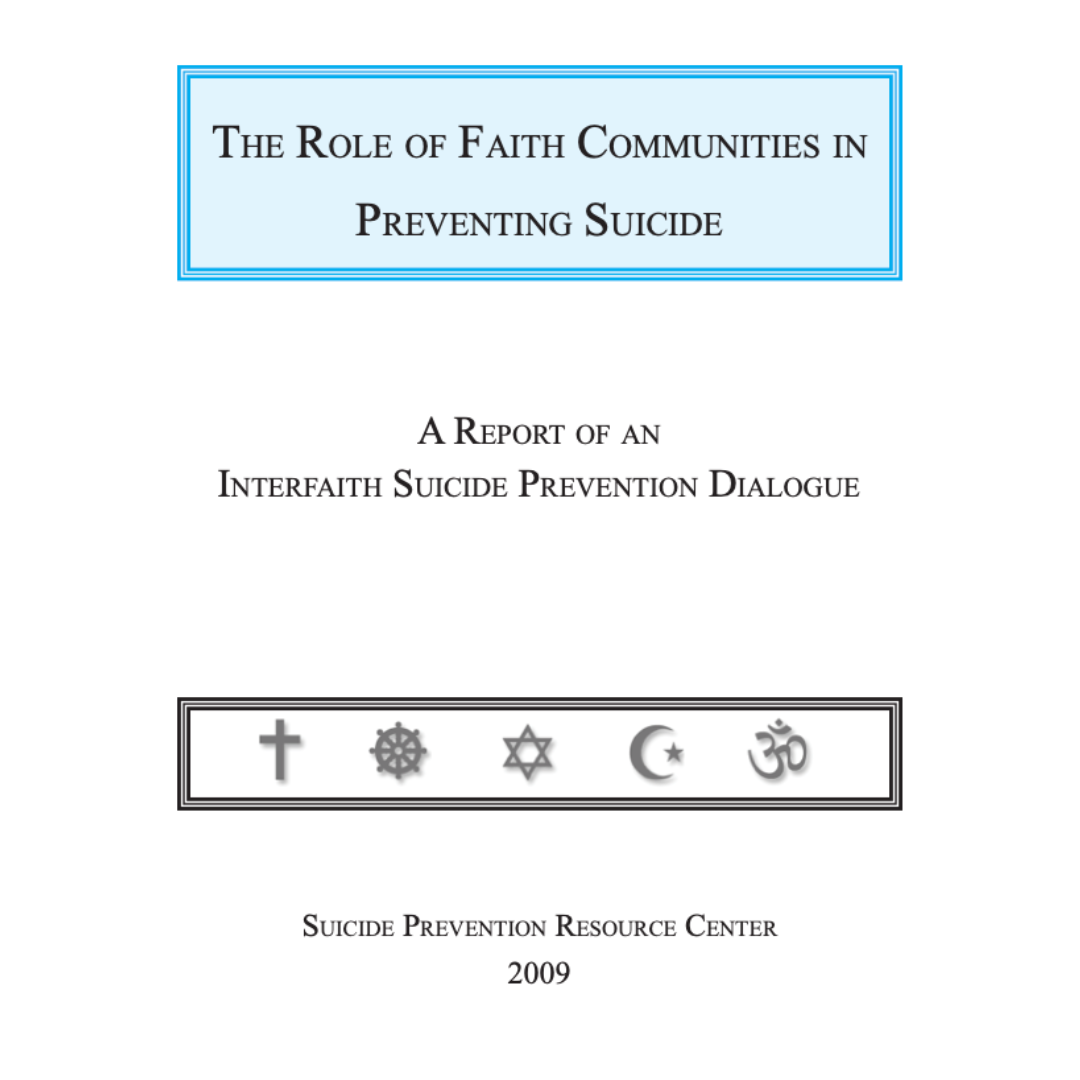 The Role of Faith Communities in Preventing Suicide