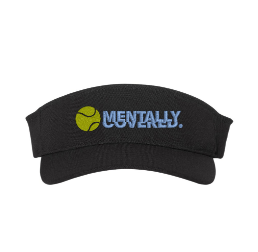 Mentally Covered Tennis Visor
