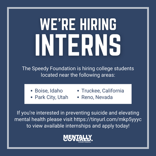 The Speedy Foundation is Hiring Interns!