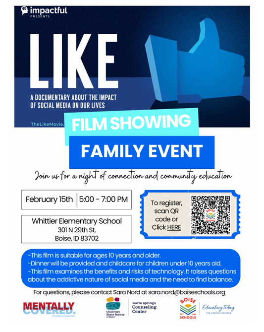Community Film Screening for 'Like'