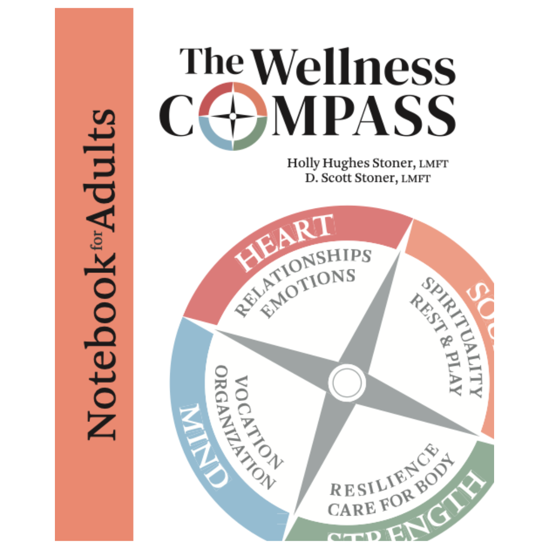 The Wellness Compass Notebook for Adults