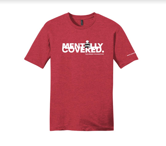 Mentally Covered T-Shirt (Red)