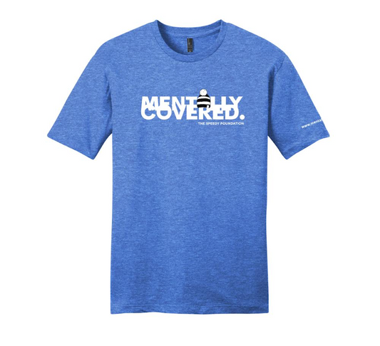 Mentally Covered T-Shirt (Blue)