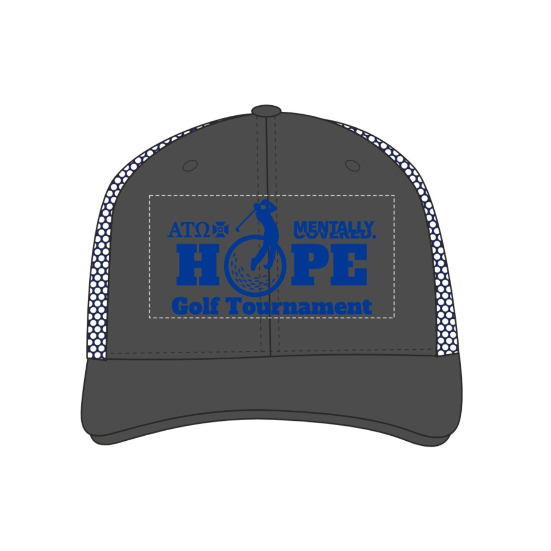 Gray HOPE Golf Hat
