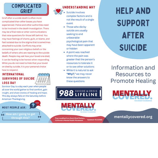 Help and Support After Suicide