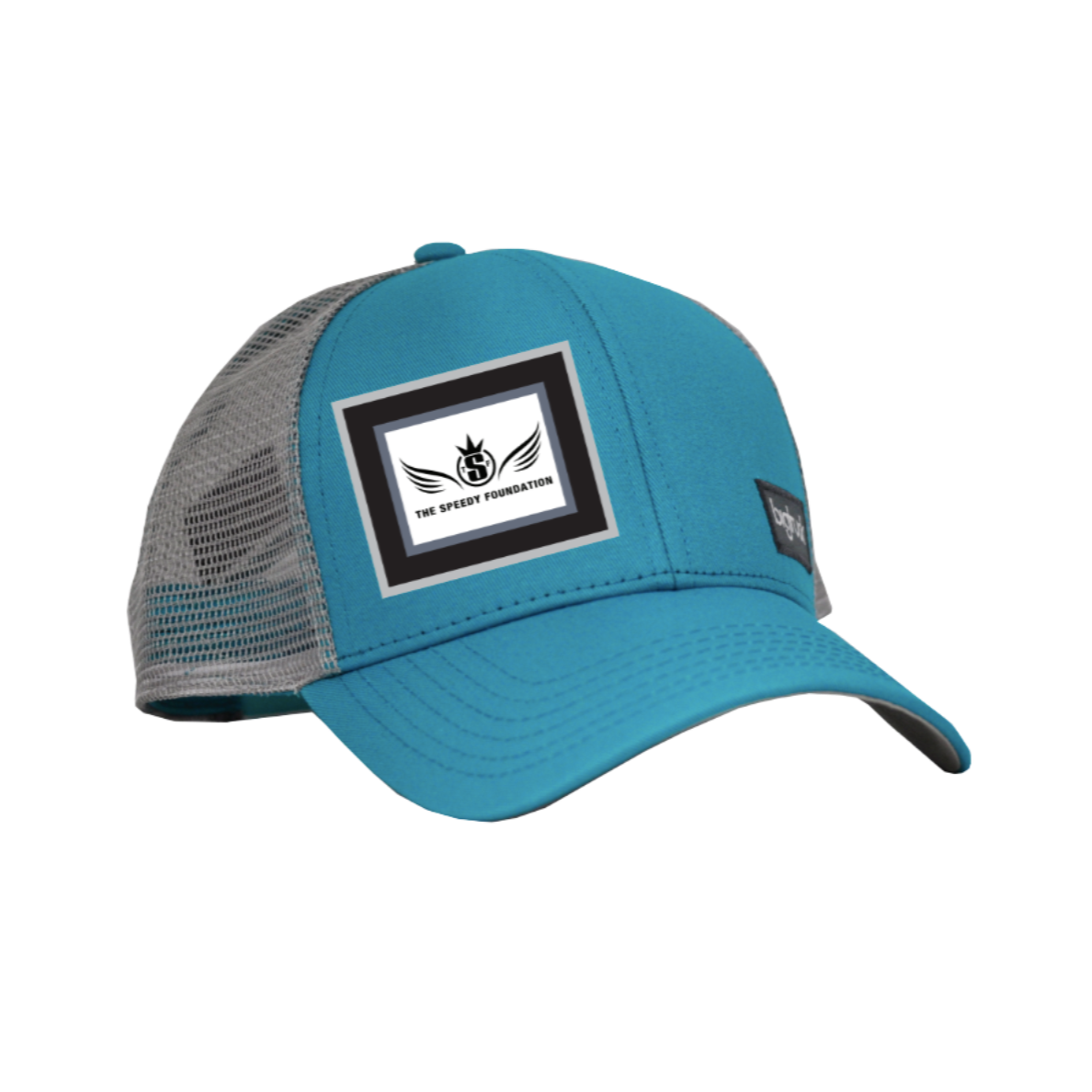 Teal Speedy Big Truck Hat