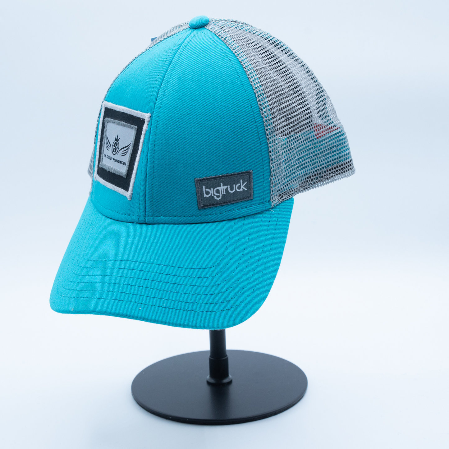 Teal Speedy Big Truck Hat